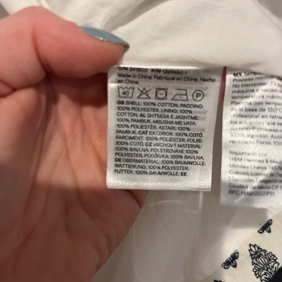 H&M Patterned Quilted Jacket - Picture 6 of 8